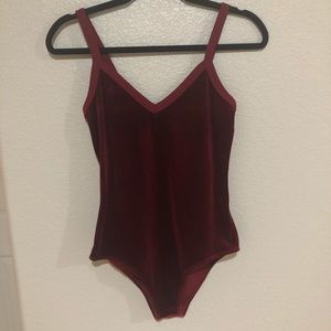Red Velvet Bodysuit